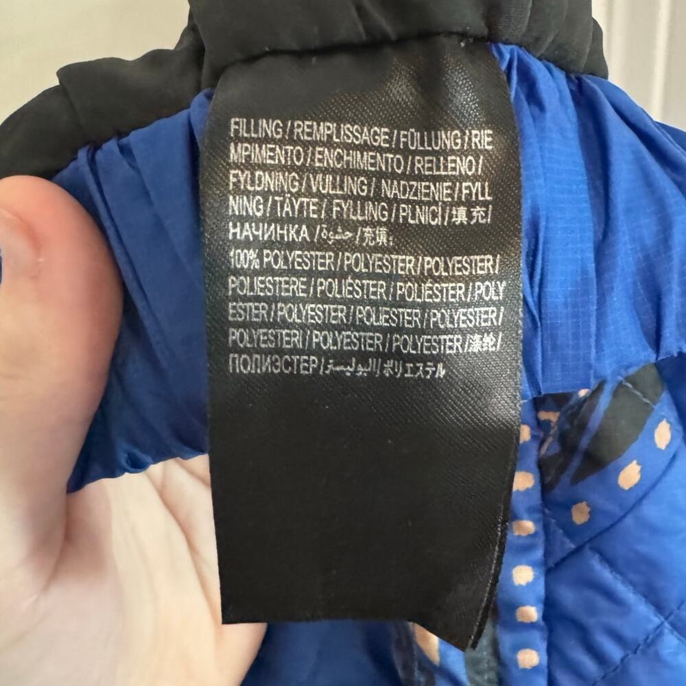 FARM RIO NWT $255 Macaw Quilted Ankle Pants Cobalt Blue Women's Size S - Picture 13 of 13